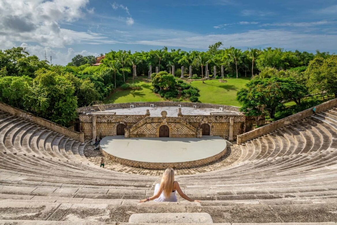 Steps,In,The,Amphitheater,Is,A,Landmark,Of,The,Dominican